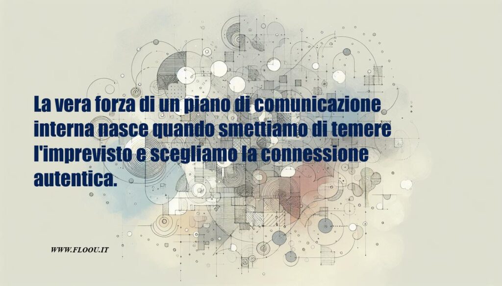 Astratto artistico su taccuino - Il Paradosso della Trasparenza e la comunicazione interna efficace.